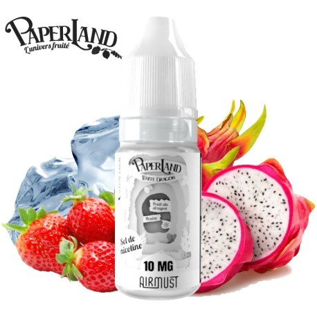 WHITE DRAGON SEL DE NICOTINE 10ML - Airmust Paperland