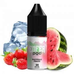 PASTEQUE FRAISE SEL DE NICOTINE - Enfer Pod Vape 47